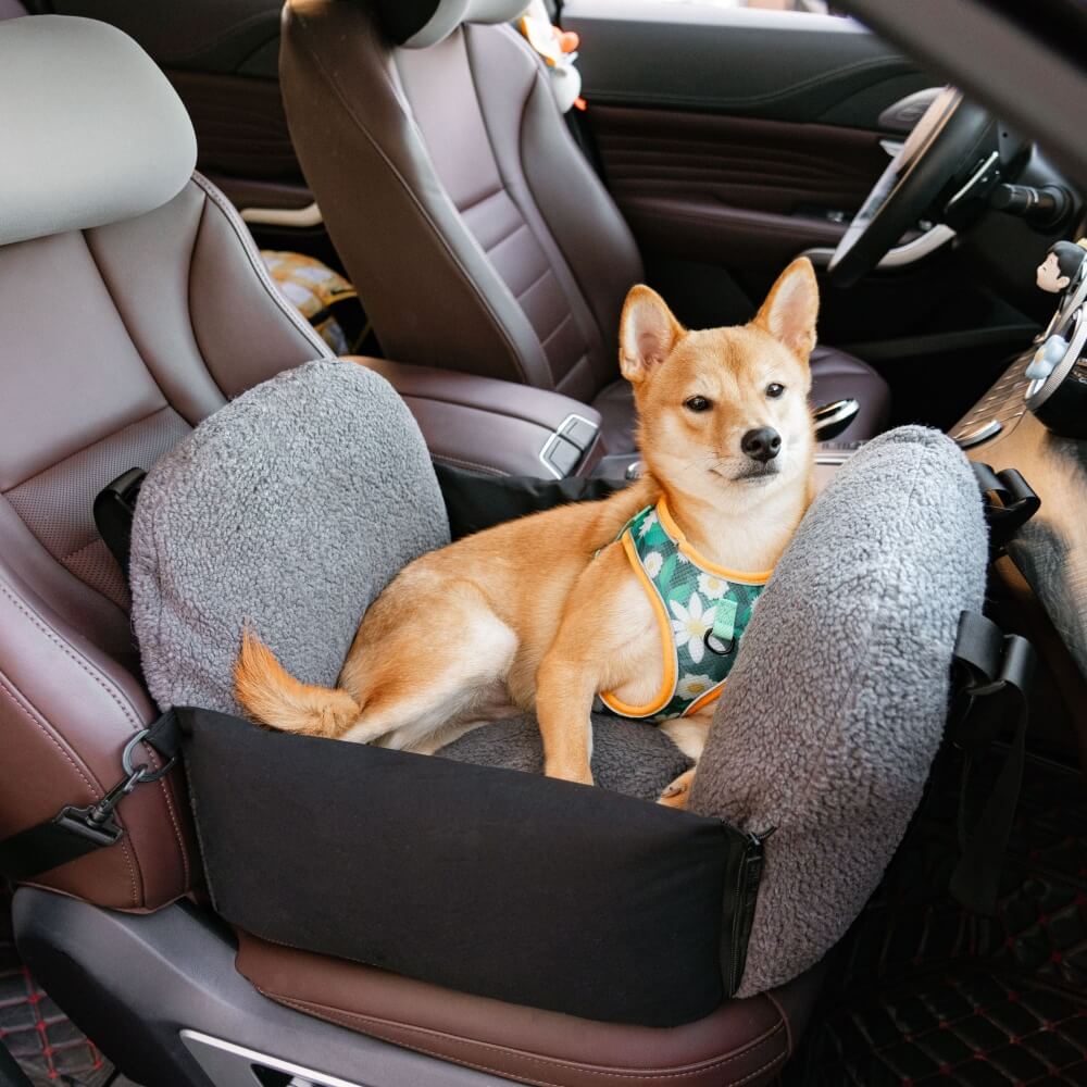 Travel Safety Pup Protector Large Dog Car Seat Bed