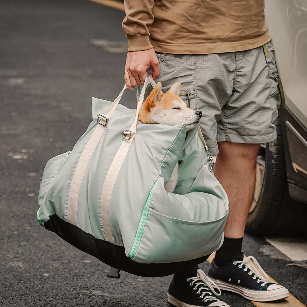 Waterproof Dog Car Seat Bed - First Class