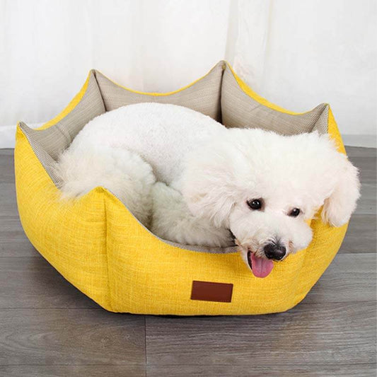 Crown Shape Pet Bed Cozy Cat & Dog Bed