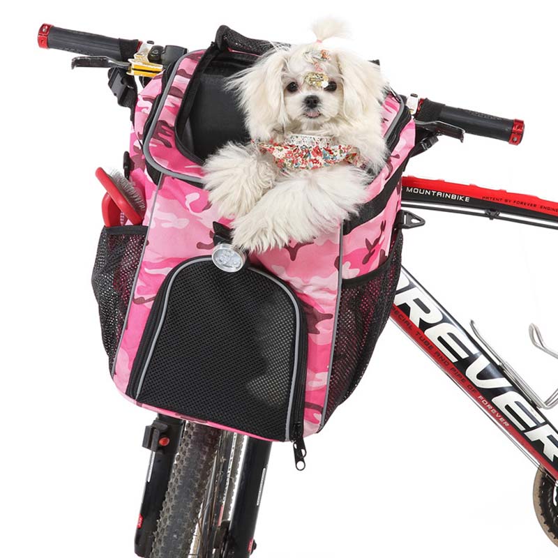 Multifunctional Bike Carrier Backpack Bag For Dog & Cat