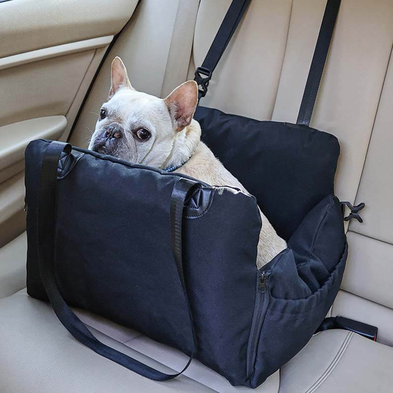 Multifunctional Portable Pet Carrier Airbag Travelling Dog Car Seat Bed