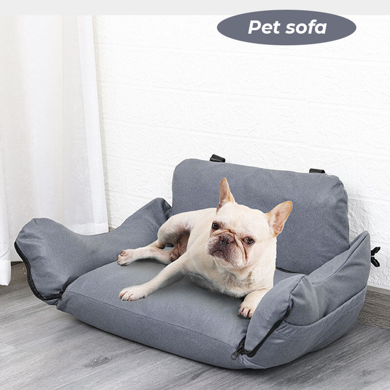 Multifunctional Portable Pet Carrier Airbag Travelling Dog Car Seat Bed