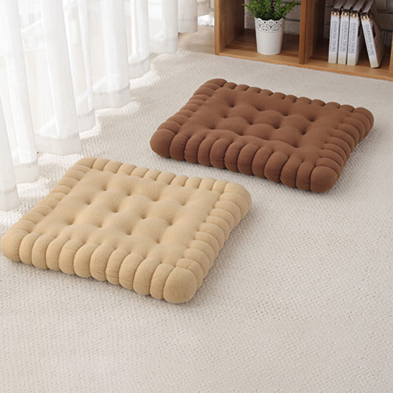 Biscuit Quilted Dog Bed